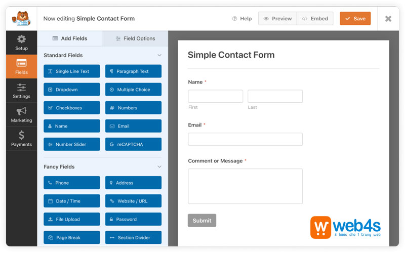 Plugin cần thiết cho Wordpress WPForms